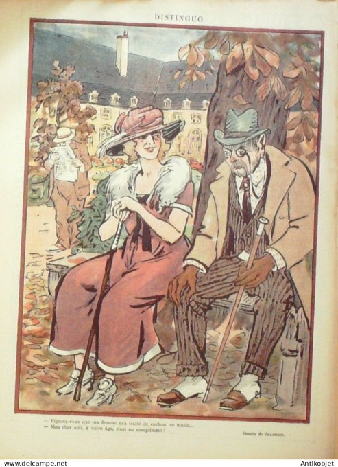 Le Rire 1923-10-13 # 245 Journal humoristique Ed.Originale Les Profiteurs