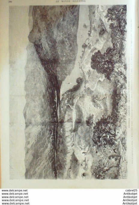 Le Monde illustré 1872 n°793 Peronne (80) Chatellerault (86) Orgeville (28) Birmanie Ambassadeurs Mo