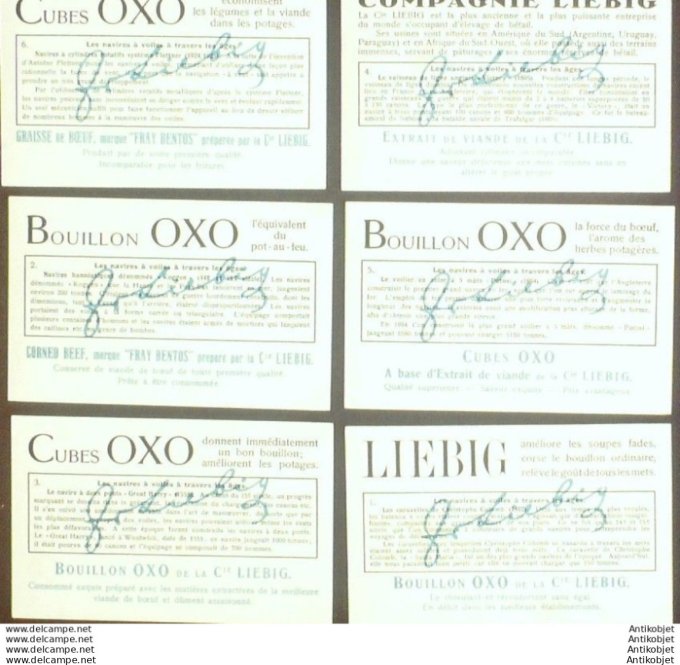 Chromo Liebig Sang 1202 Navires a voiles a travers les ages (1928)