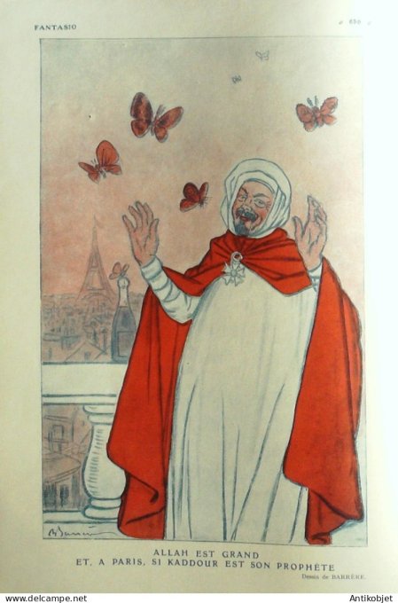 Fantasio 467 1926 Binder Mendousse Pecoud Boucher Bernard Giffey