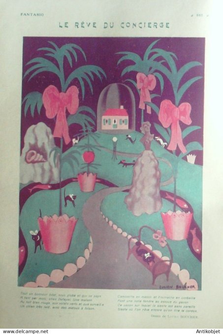 Fantasio 467 1926 Binder Mendousse Pecoud Boucher Bernard Giffey