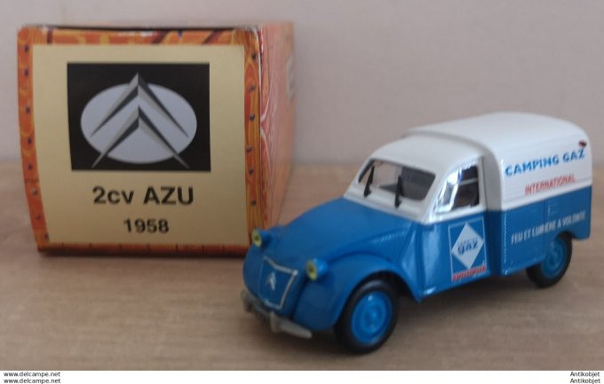 Citroen 2cv AZU Camping Gaz 1958 Norev 1:43