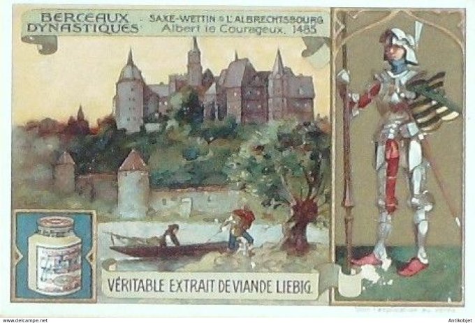 Chromo Liebig Sang  888 Allemagne Dynasties et sieges II (1907)