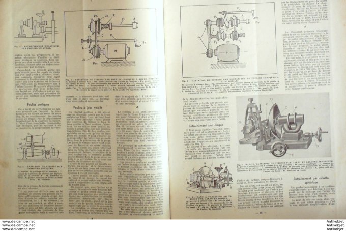 R.T Automobile Ford V8 21cv Pistons BHR 1948