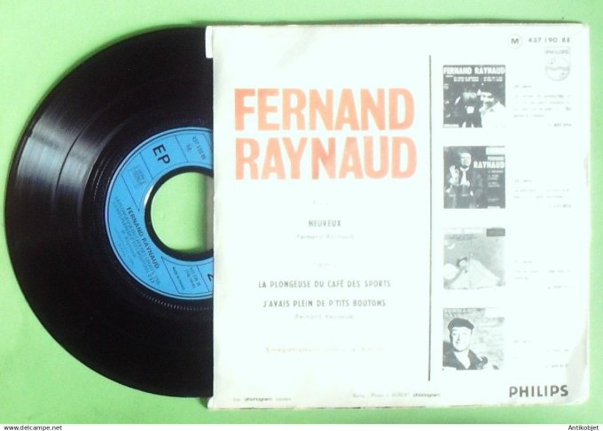 Raynaud Fernand 45T SP Heureux 1966