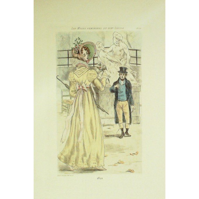 Mode Féminine époque 1821 (H.Boutet)
