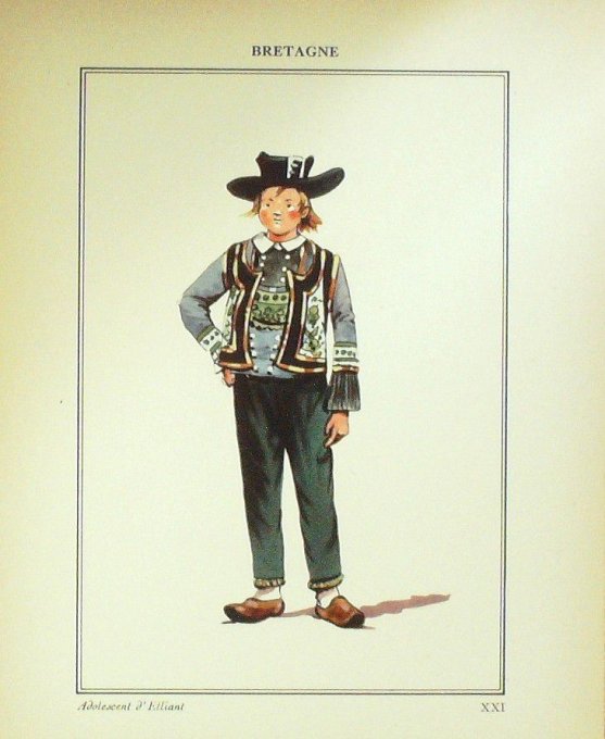 Bretagne Elliant Adolescent 1920