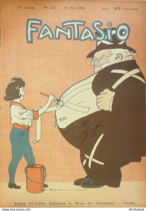 Fantasio 272 1918 Chas-Laborde Icart Harry Wegener Maga