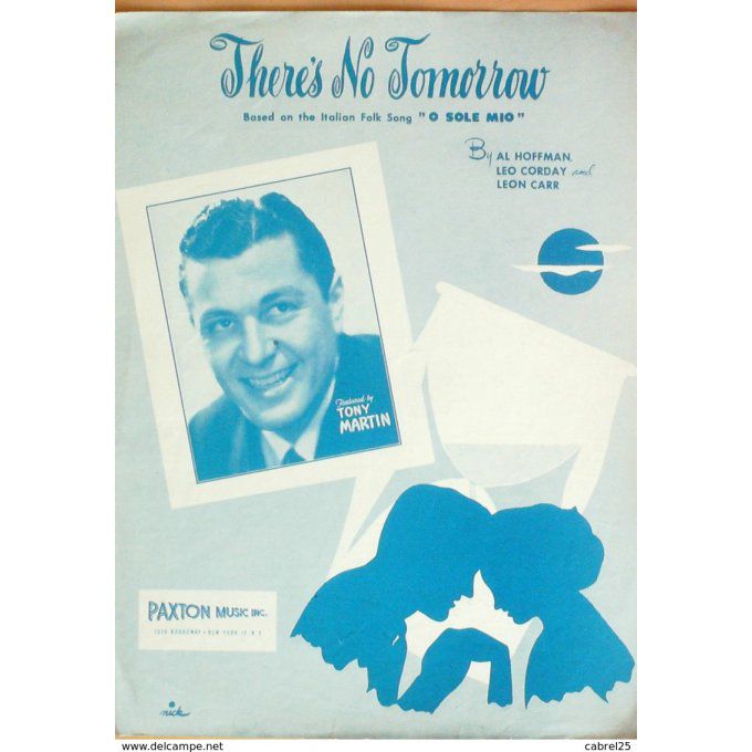 Martin Tony Theres No Tomorrow 1949