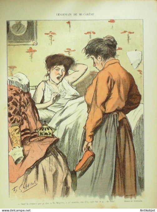 Le Rire 1904-03-12 #  58 Journal humoristique Ed.Originale M.Emile Combes