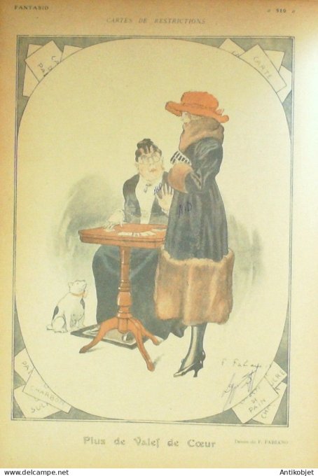 Fantasio 272 1918 Chas-Laborde Icart Harry Wegener Maga