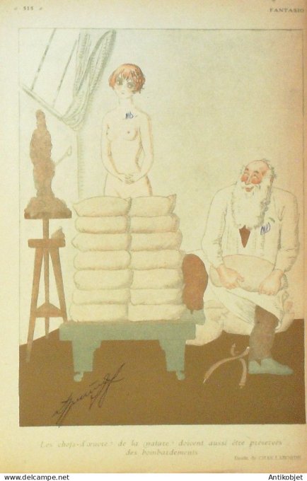 Fantasio 272 1918 Chas-Laborde Icart Harry Wegener Maga