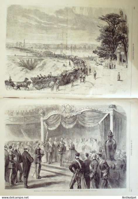 Le Monde illustré 1866 n°481 Brest (29) Italie Mantoue Crémone Suède Stockolm