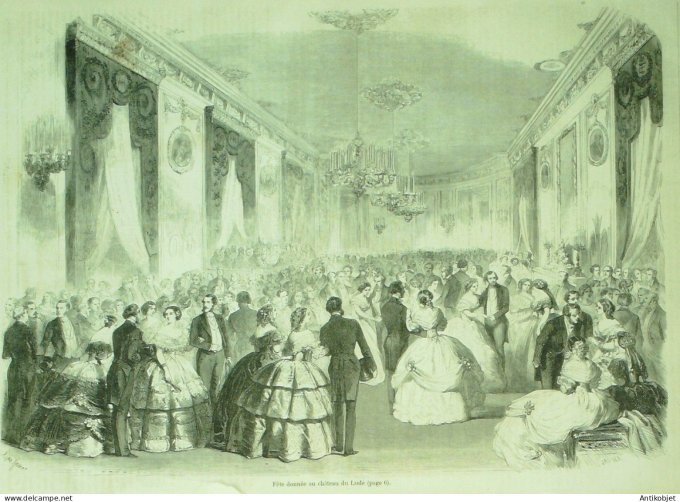 Le Monde illustré 1857 n° 28 Chine Macao Inde Haiderabad Lude (72) Inde Haiderabad