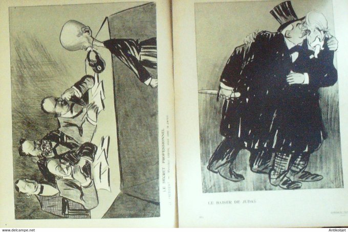 L'Assiette au beurre 1904 # 172 Le million des Chartreux Camara
