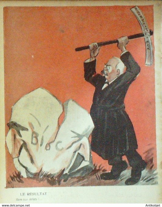 L'Assiette au beurre 1904 # 172 Le million des Chartreux Camara