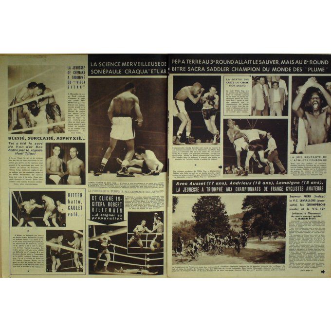 Miroir Sprint 1950 #  222 11 Sep Mimoun Ausset Andrieux El Mabrouk La Motta Dauthuill