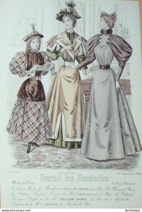 Journal de Demoiselles 1894 # 5018 (Maison Forcillon)