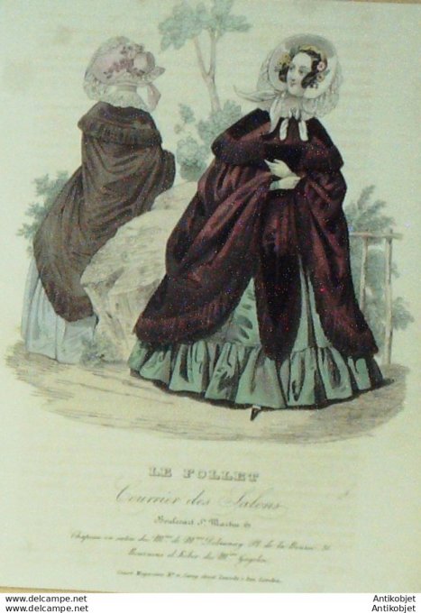 Le Follet 1841 # 712 Mantelets