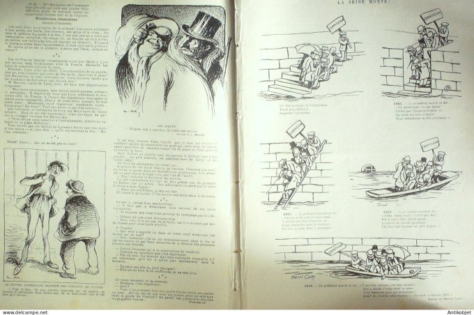 Le Rire 1911-12- 9 # 462 Journal humoristique Ed.Originale Dernier whisky