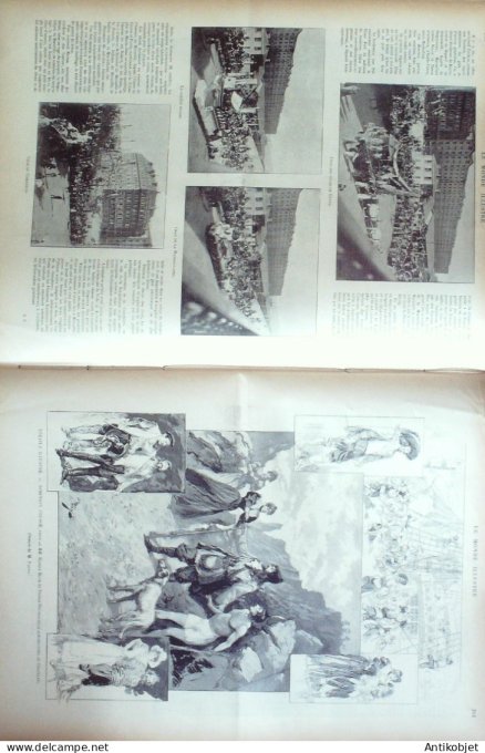Le Monde illustré 1899 n°2222 Afrique-Sud Prétoria Bloempontein transvaal Natal Marseille (13)