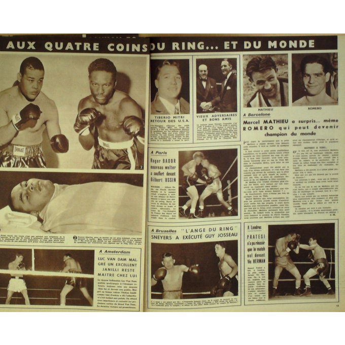 Miroir Sprint 1950 #  224 25 Sep Sillon Bobet Baratin Seres Sillon Mathieu Van Dam