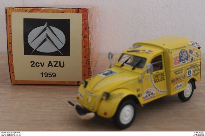 Citroen 2cv AZU Creteil Soleil 1959 Norev 1:43
