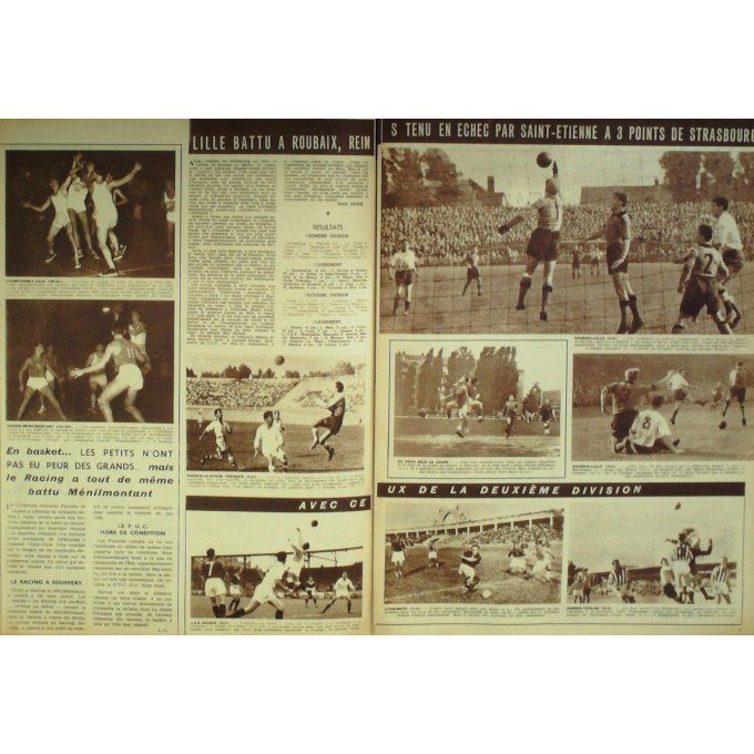 Miroir Sprint 1950 #  225 2 Oct Poitev In Lemoigne Bihel Ezzard Bonardel Koblet Mouss