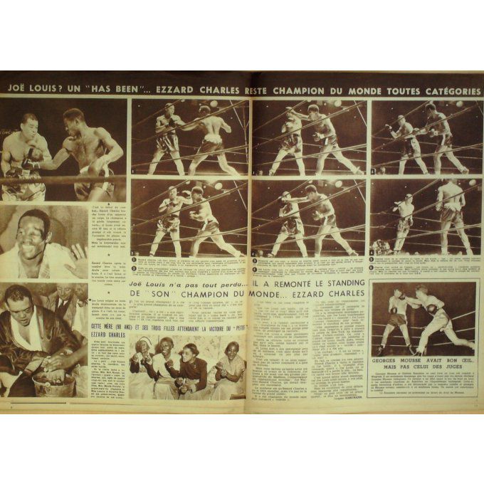 Miroir Sprint 1950 #  225 2 Oct Poitev In Lemoigne Bihel Ezzard Bonardel Koblet Mouss