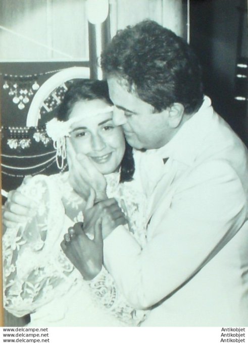 Béart Guy (photo mariage sa Eve sa fille) Garches 1984
