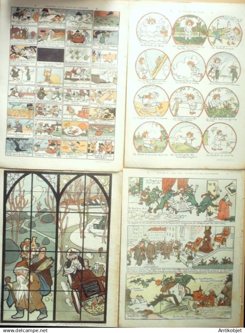 Le Rire 1904 lot 4 revues Poulbot Villemot Burret Metivet Faivre Hermann Guillaume
