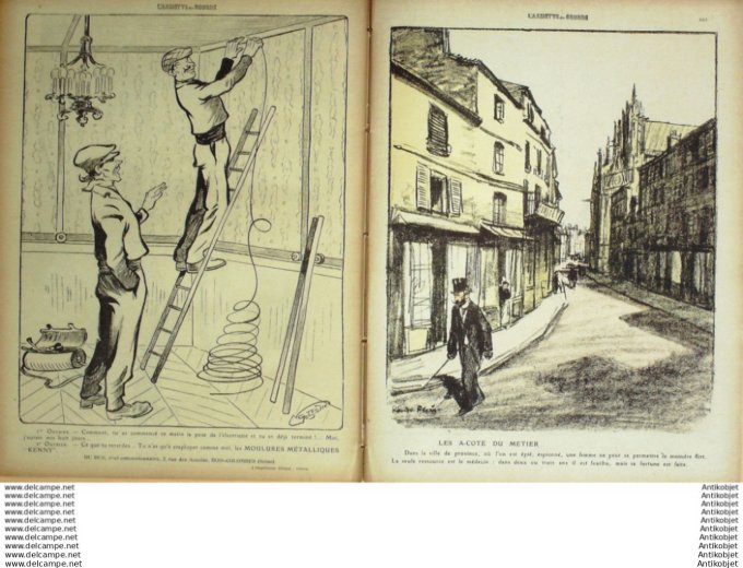 L'Assiette au beurre 1910 # 482 Purgon et Diafoirus Flores Radiguet