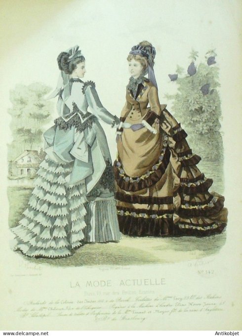La Mode actuelle 1851 # 142 (Maison Cie des Indes)
