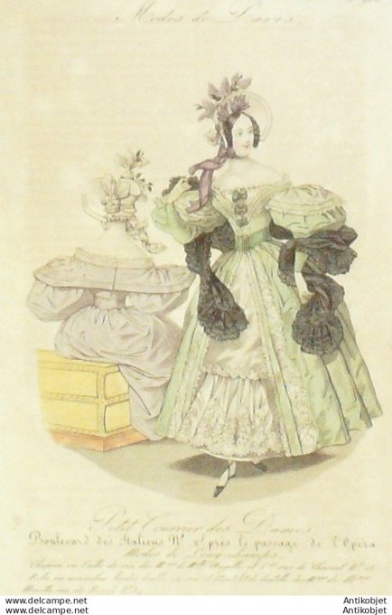 Gravure de mode Le Moniteur 1898 n°07