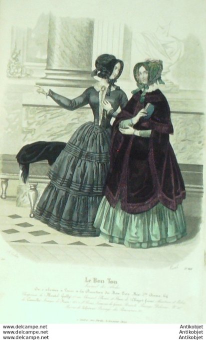 Gravure La mode illustrée 1880 n° 1 (Maison BOUTIN)