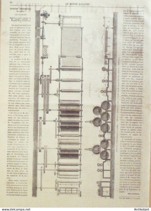 Le Monde illustré 1862 n°278 Cochinchine Saïgon Vichy (01) Mexique expédition