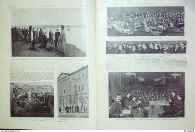 L'illustration 1905 n°3279 Soudan Ombdurman Khartoum Shilo Uks Russie Utorgosch Medwied Sébastopol