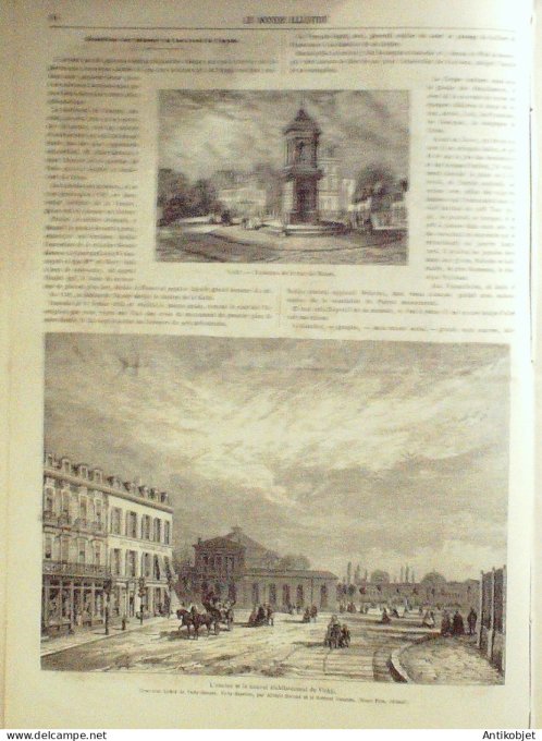 Le Monde illustré 1862 n°278 Cochinchine Saïgon Vichy (01) Mexique expédition