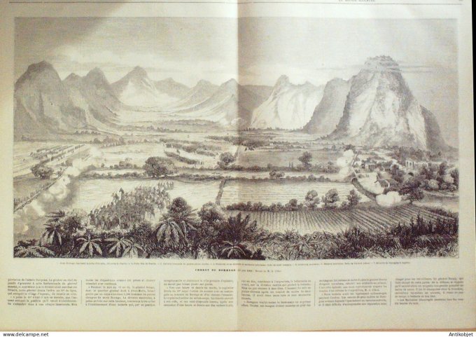 Le Monde illustré 1862 n°278 Cochinchine Saïgon Vichy (01) Mexique expédition