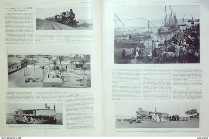 L'illustration 1905 n°3279 Soudan Ombdurman Khartoum Shilo Uks Russie Utorgosch Medwied Sébastopol