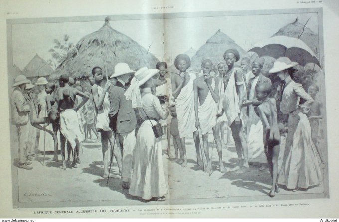 L'illustration 1905 n°3279 Soudan Ombdurman Khartoum Shilo Uks Russie Utorgosch Medwied Sébastopol