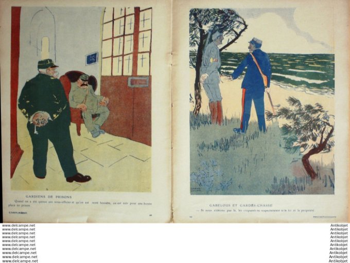 L'Assiette au beurre 1908 # 403 Statut des Fonctionnaires Grandjouan