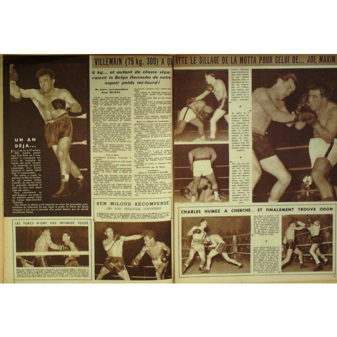 Miroir Sprint 1950 #  229 30 Oct Miloud Humez Hauss Lognay Haan Lognay Chaillot Gode