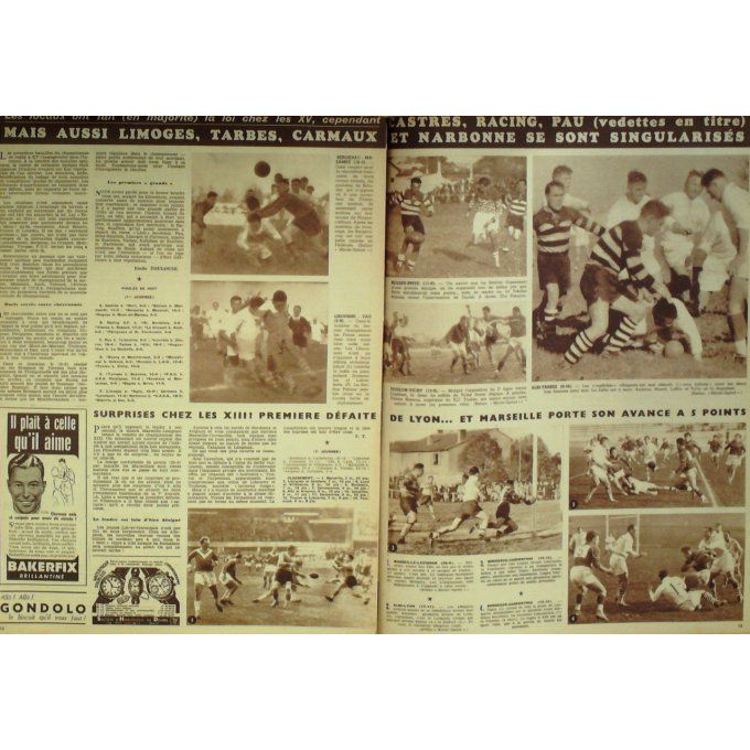 Miroir Sprint 1950 #  229 30 Oct Miloud Humez Hauss Lognay Haan Lognay Chaillot Gode