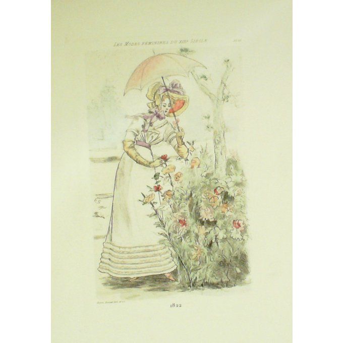 Mode Féminine époque 1822 (H.Boutet)