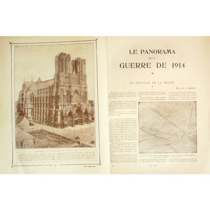 Panorama 1914 n°22-REIMS(51)-LAGNY n°MARNE(77)