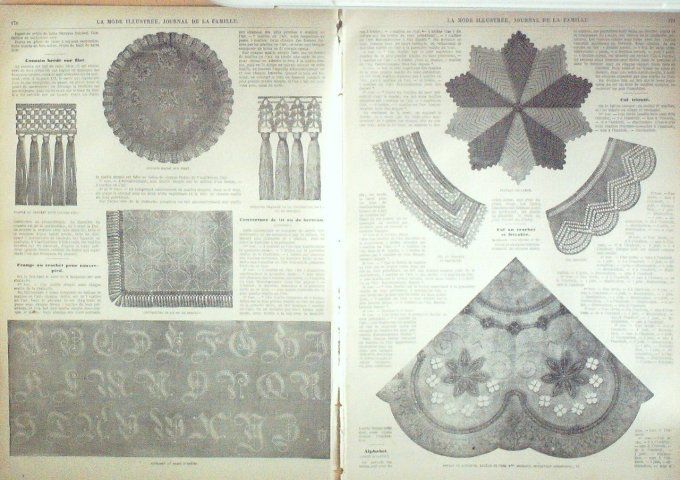 Journal Mode illustrée 1869 # 22 Costumes de fêtes
