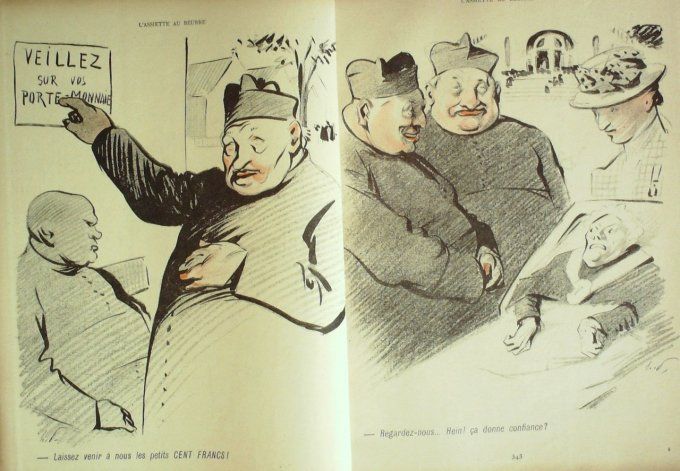 L'Assiette au beurre 1901 #  22 Lourdes Hermann Grandjouan