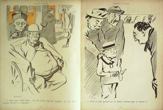L'Assiette au beurre 1901 #  22 Lourdes Hermann Grandjouan
