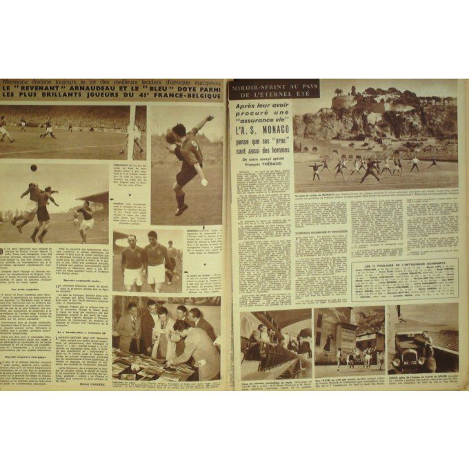 Miroir Sprint 1950 #  230 6 Nov Caulet Bahri Howard France/Belgique Arnaudeau